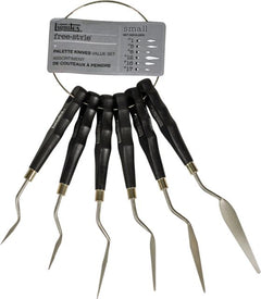 LIQUITEX SMALL KNIVES RING SET