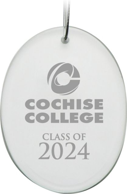 Cochise College Class of 2024 Oval Ornament - ONLINE ONLY