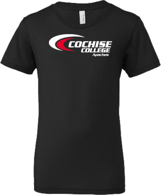 Cochise College Bella + Canvas Youth Jersey T Shirt Cochise College Apaches - ONLINE ONLY