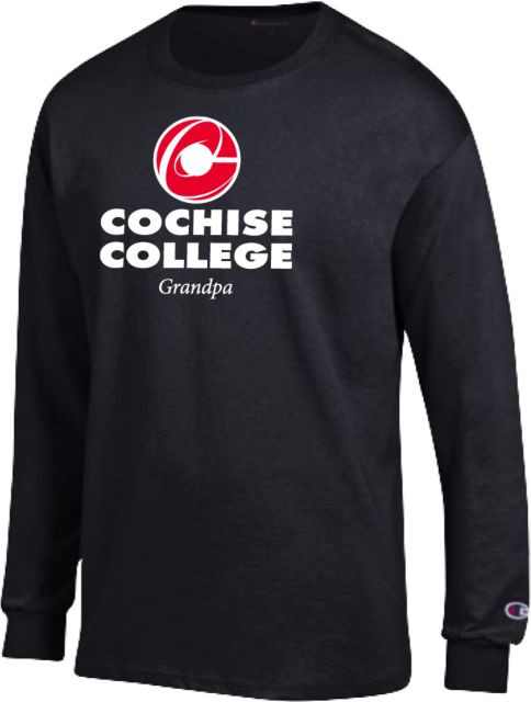 Cochise College Champion Long Sleeve T Shirt Cochise College Grandpa - ONLINE ONLY