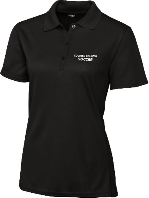 Cochise College C&B Womens Clique Ice Pique Polo Cochise College Soccer - ONLINE ONLY